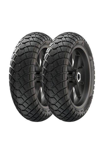 Apec PS5 3.50-10 ve 3.50-10 SC500 Winter Tubeless Ön Arka Lastik Takımı