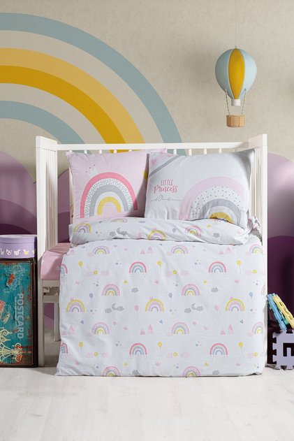 100% Cotton Ranforce Baby & Child Duvet Cover Set 100X150