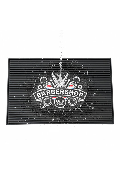 lovelytouches Kaymaz Esnek Kauçuk Berber Matı-Tezgah ve Lavabo