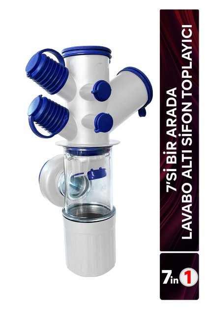7 in 1 Mutfak Ve Banyo Lavabo Altı Sifon Toplayıcı