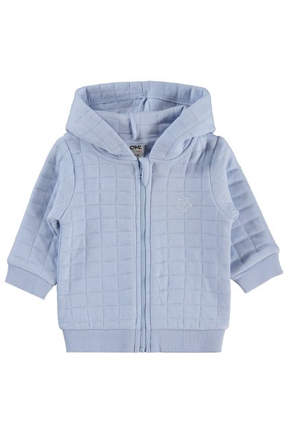 Star Embroidered 3-18 Months Cardigan - Blue
