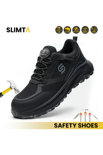 Men's & Women's Extra Lightweight Mesh Safety Shoes Steel Toe Sporty Design for All Seasons