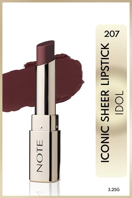 Iconic Sheer Lipstick Nemlendirici Parlak Ruj 207 Idol - Kahverengi