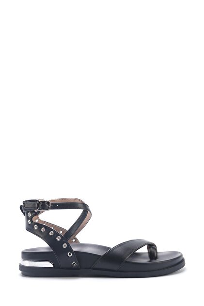 Nine West HERLAN 5FX Siyah Kadın Düz Sandalet - Fiyatı, Yorumları