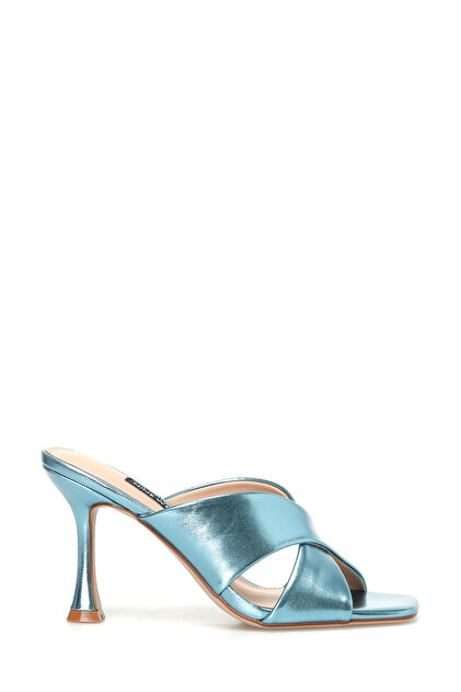 Nine West GRANI 4FX Mavi Kadın Topuklu Terlik - Fiyatı, Yorumları