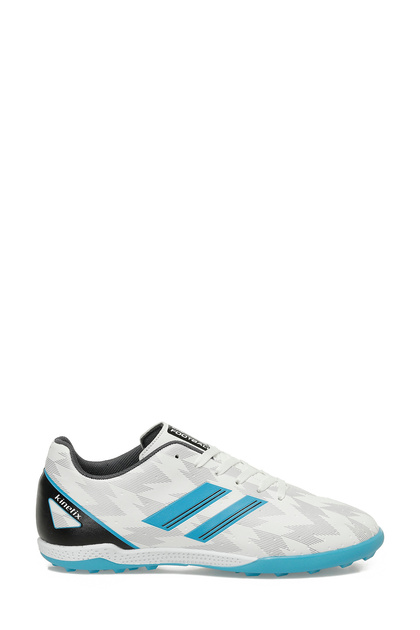 Simon Tf 5Pr White Men's Astroturf Football Shoes