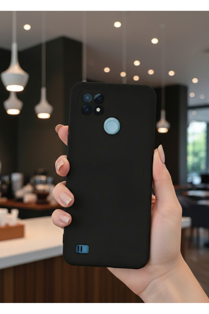 Realme C21 Case Inside Velvet Soft Silicone Launch Cover
