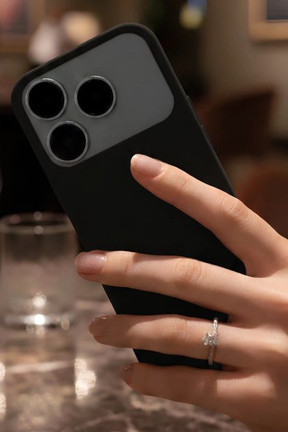 Silicone a Quality Launch Cover with Velvet Inside and Camera Protection Compatible with iPhone 17 Pro Max