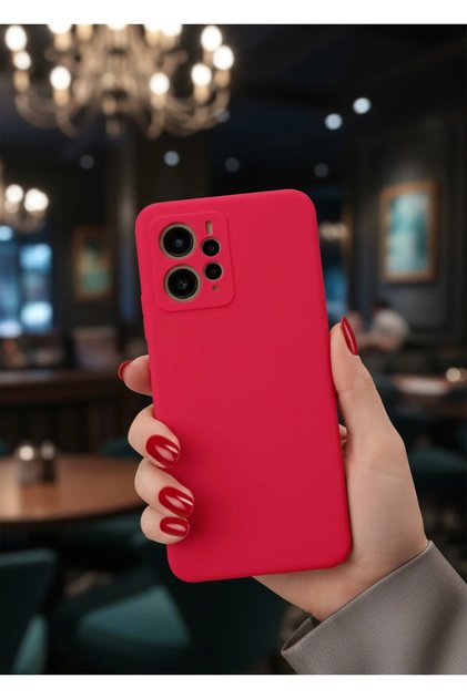 Xiaomi Redmi Note 12 4G Kılıf Içi Kadife Süet Tasarımlı Kamera Korumalı Silikon Lansman Kapak
