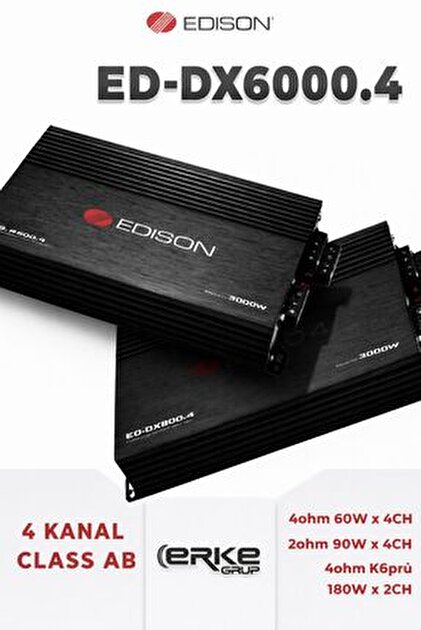 Genel Markalar HR-2950.4 4 KANAL AMFİ 2750 WATT 4 OHM 4X50 WATT Genel Markalar HR-2950.4 4 KANAL AMFİ 2750 WATT 4 OHM 4X50 WATT