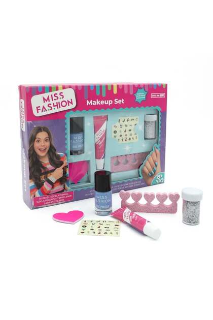 MAKE-UP 20周年記念ボックスセット Genel Markalar Samatlı Miss Fashion Makeup Makyaj Seti 67304