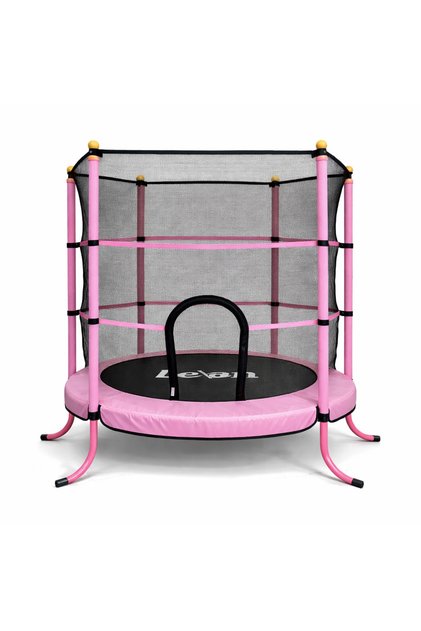 CAN SPORT TRAMBOLİN KORUMALI ÇOÇUKLAR İÇİN 140x160 cm TRANBOLİN ZIPLAMA