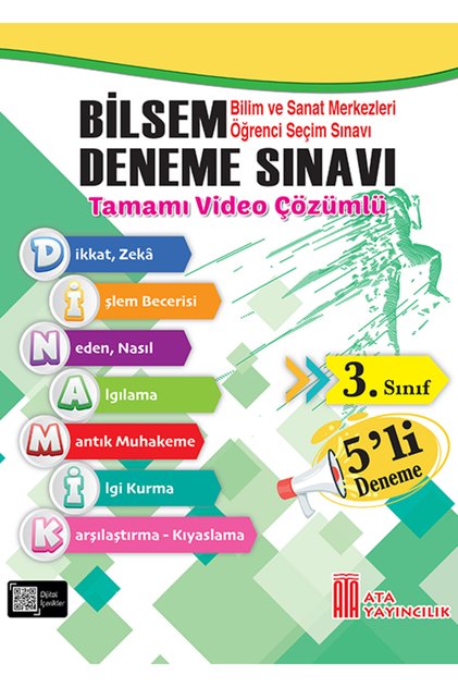 3. Sınıf Bilsem 5'Li Deneme Sınavı