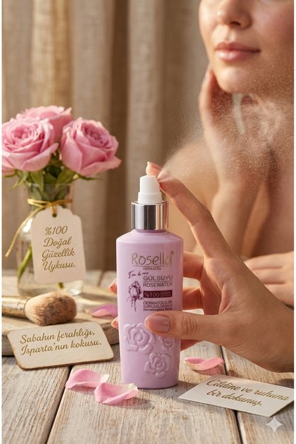 DOĞAL GÜL SUYU SPREY 110 ML