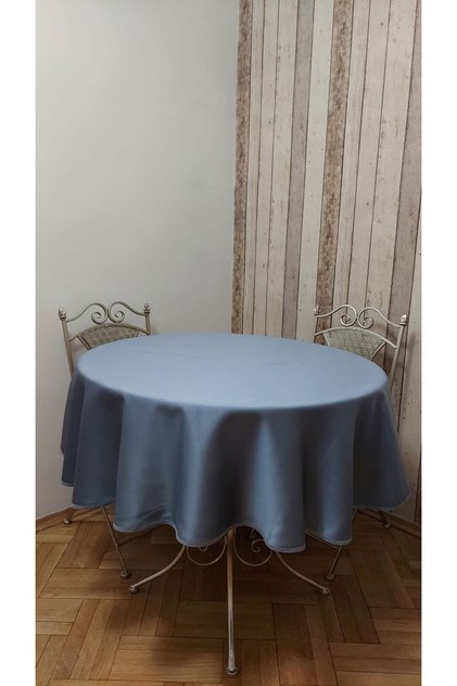 Luxury Background Fabric, Worry-Free, Fiskos, Dining Table Cloth. Diameter 150 Cm.