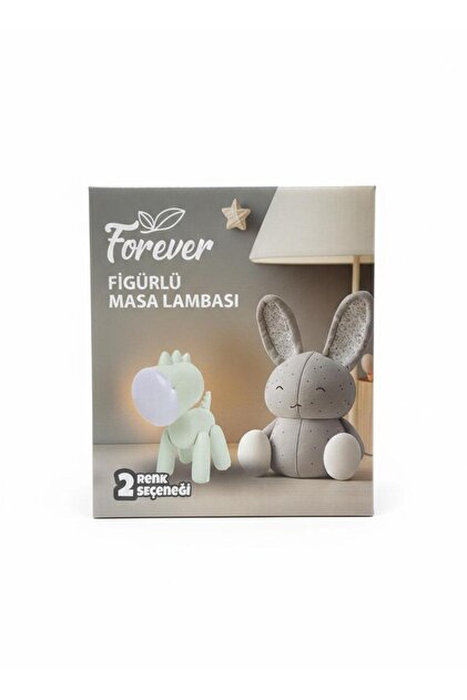 Forever Figürlü Masa Lambası şarjlı 15.5x9xH19 cm - Fiyatı, Yorumları