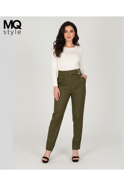 Formal trousers with a straight cut, made in Turkey (MQ Collection)