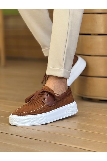Mn2602 - Knitwear Men's Shoes Brown