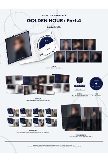 【新品未開封/ soundwave 】ATEEZ GH4 Digipak コンプ 新品未開封】ATEEZ GH4 アルバム Digipak 8枚 コンプ｜Yahoo!フリマ
