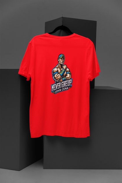 John Cena Printed Crewneck Cotton Oversize Short Sleeve Unisex Tshirt