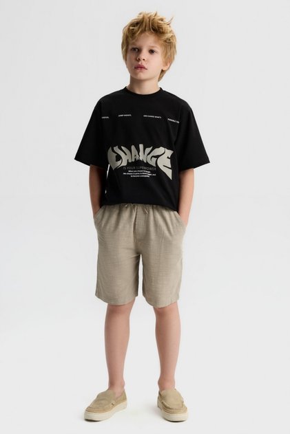 Boy's Shorts 8-14 Years Green