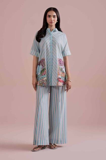 2 Piece - Printed Suit - PE 26-267