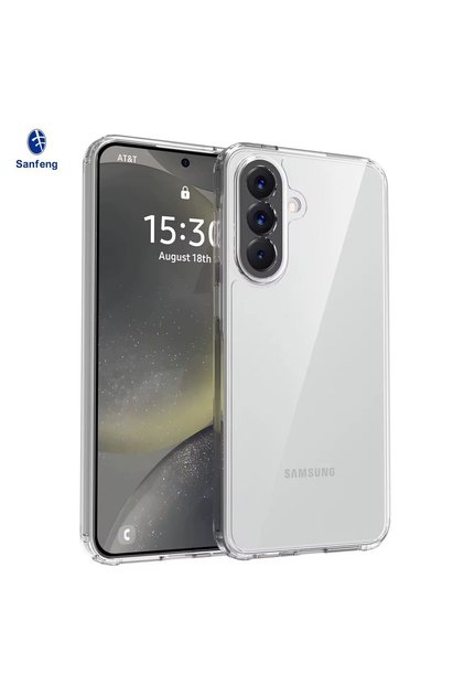 Samsung Galaxy A57 Compatible Non-Yellowing Hard Transparent Case Back Cover