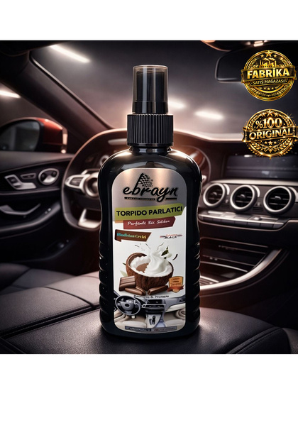 Premium Hindistan Cevizi Kokulu Oto Araç Süt Silikon Torpido Parlatıcı 200ml