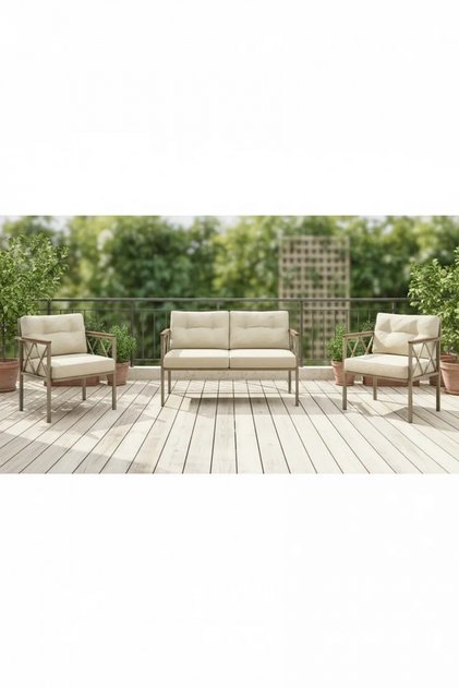 Safir 2+1+1 cappuccino profil Balkon-bahçe-kafe ,çay Seti, Koltuk Takımı,ofis Koltuk ,oturma Grubu