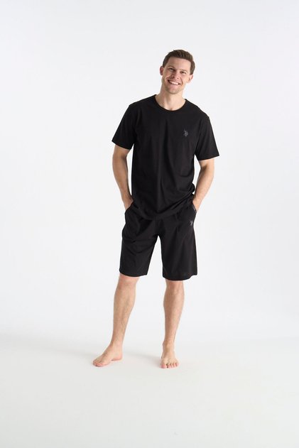 26Y Men's Black Shorts Set