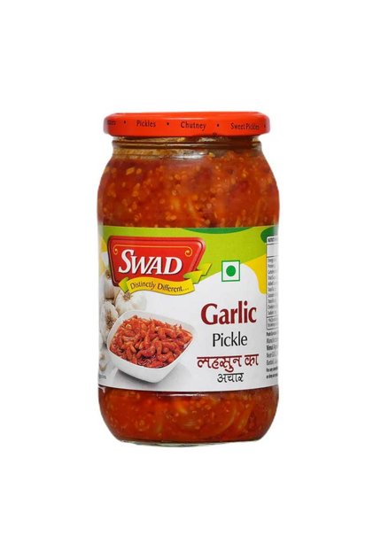 Spicy Garlic Clove Pickled Relish in Mustard Oil Pouch (400g)