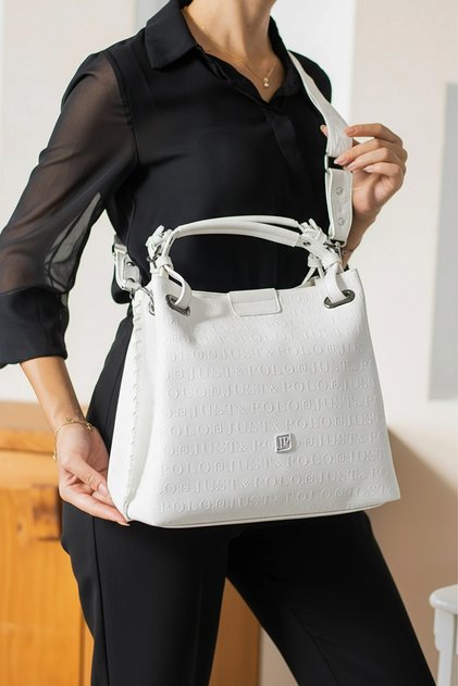 Women's 3-Compartment Long Crossbody Shoulder Bag (31X26 cm)