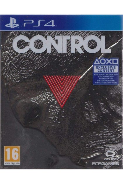 Control Deluxe Steelbook Edition PS4 (SIFIR AMBALAJLI)