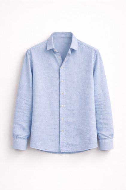 Premium Summer Collection Muslin Linen Men's Shirt – Lightweight, Breathable, Comfortable Fit