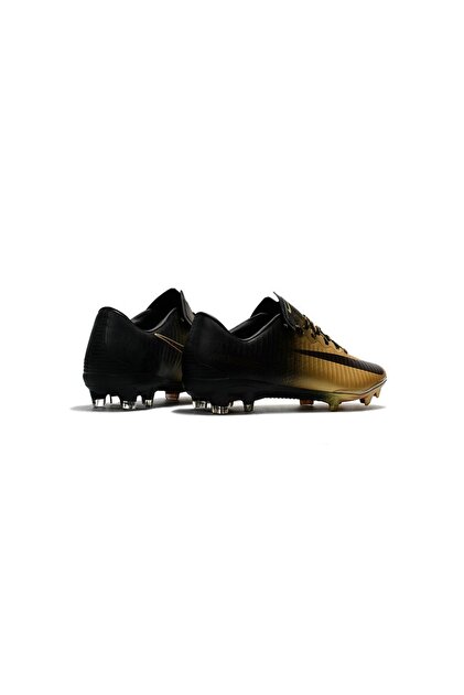 Nike MERCURIAL VAPOR XI FG SOCCER CLEATS GOLD BLACK - Fiyatı