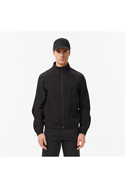 LACOSTE ブラック ジャージ REGULAR FIT Lacoste Erkek Regular Fit Dik Yaka Siyah Mont - Fiyatı, Yorumları