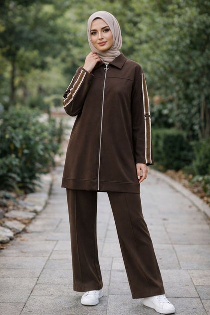 Women's Tunic Pants Double Set