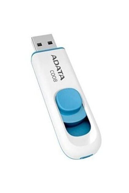 Μνήμη USB AC008-64G-RWE, 64GB, USB2.0, λευκό+μπλε