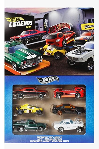 HOT WHEELS Efsane Temalı Çoklu Arabalar Alana Legends Tour Promo