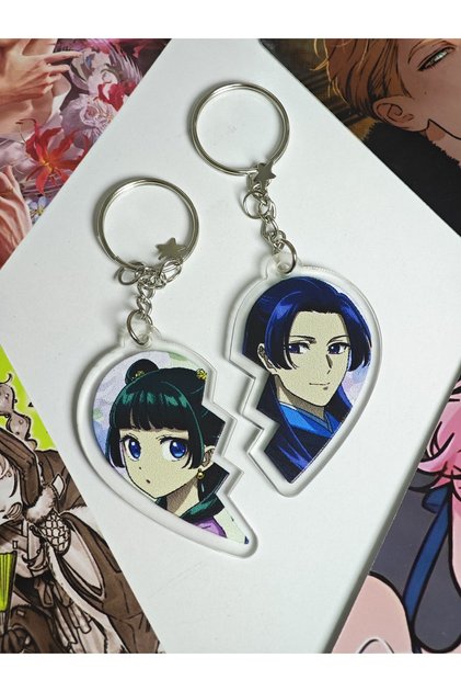 The Apotheracy Diaries Heart Bag Ornament / Keychain