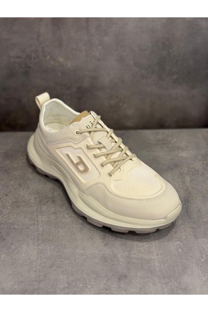 Leather Textile Sneaker