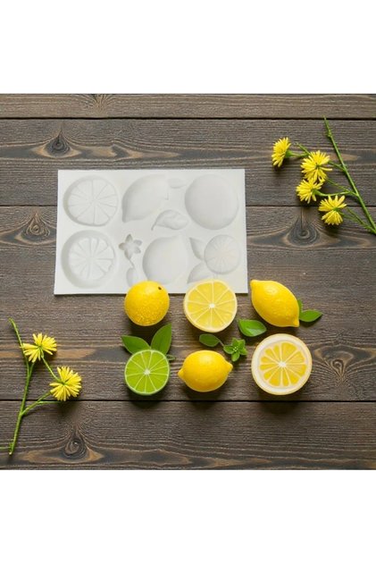 Çoklu Limon Süsleme Silikon Kalıbı