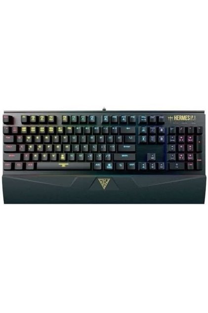 Mecanica P1 Negru Iiluminare RGB Switch-uri Negru