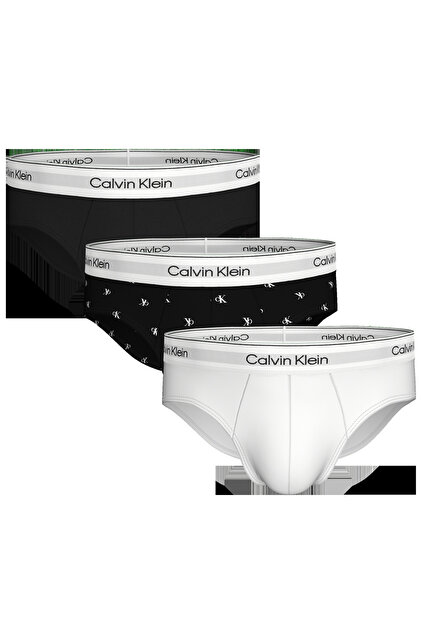 Hip Brief 3'lü Erkek Siyah Boxer