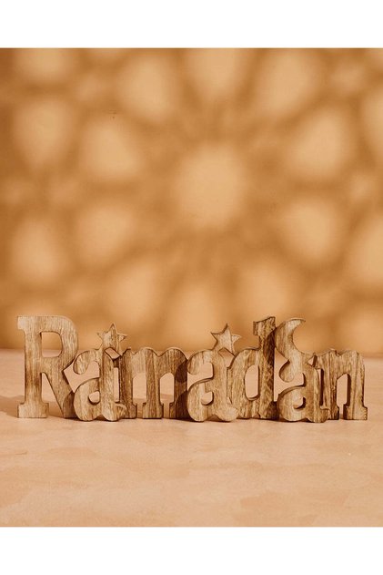 Beige Ramadan Décor Accent