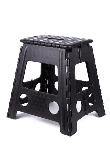 Scaun pliant mare negru