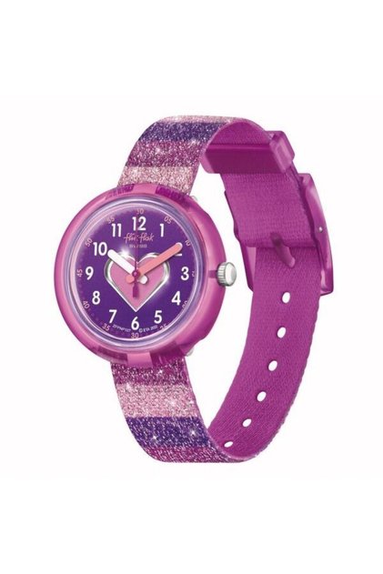Stripy Glitter Çocuk Kol Saati