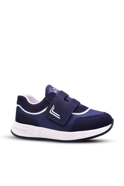 Marco Boy's Air Mesh Detailed Navy Blue Color Sneakers
