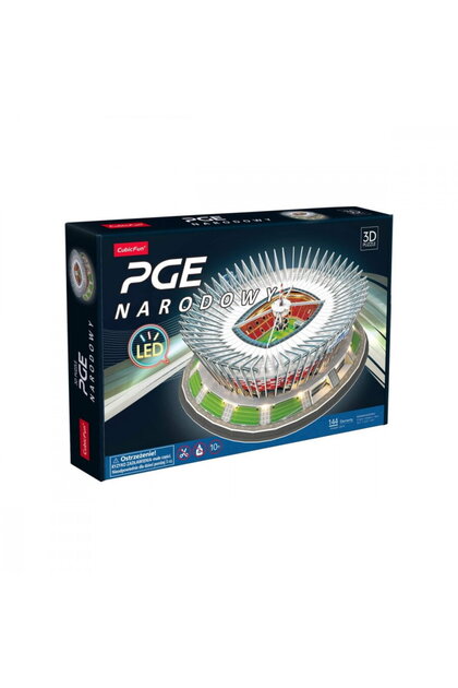 Puzzle 3D PGE versiune naИ›ionalДѓ cu LED-uri