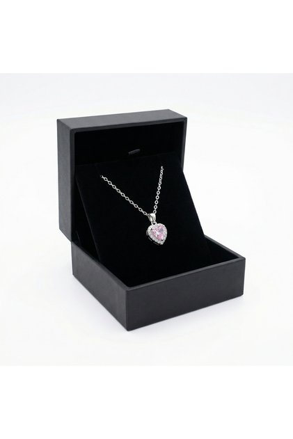 Zircon Stone Heart Necklace – Valentine's Day and Mother's Day Gift